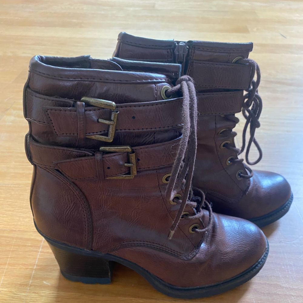 Brown boots